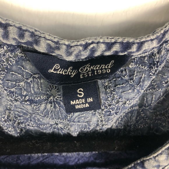 Lucky brand long sleeve top A11 - Picture 4 of 7